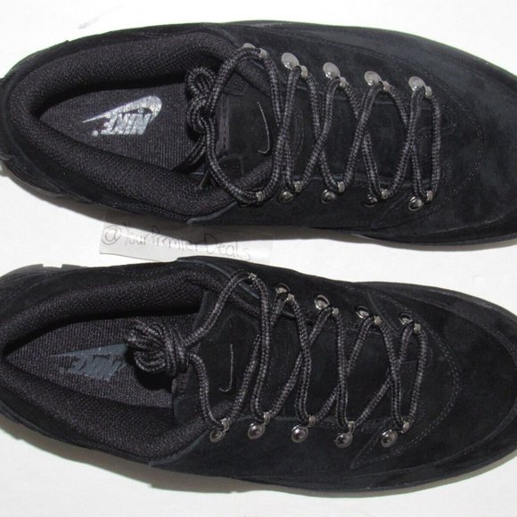 Nike Lahar Low Triple Black DB9953-001 Boots Mens Size 8.5 Womens Size 10 New - Picture 8 of 9